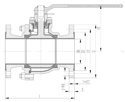 Q41F46型衬氟手动球阀PN10～PN16.jpg