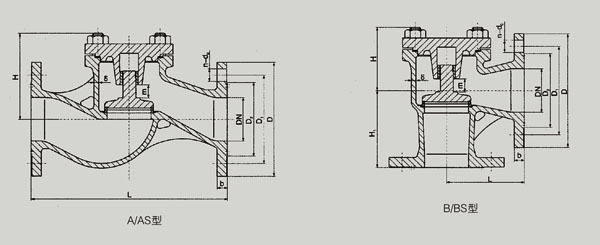 AS型、BS型船用法兰铸钢止回阀2.jpg