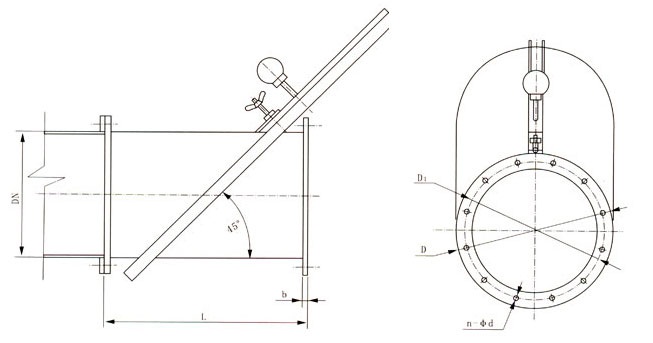 RGT309密闭式斜插板阀