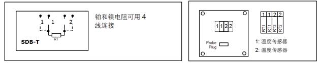 MSDB-T系列风道，水道温度传感器