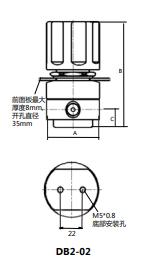 DB2膜片式不锈钢背压阀