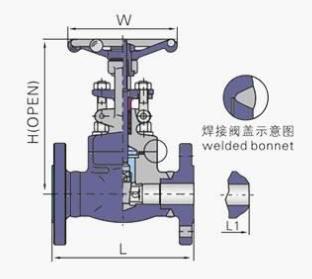 进口锻钢闸阀